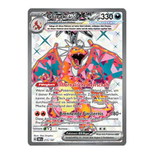 Glurak ex Tera Full Art Deutsch 215/197 Obsidian Flammen