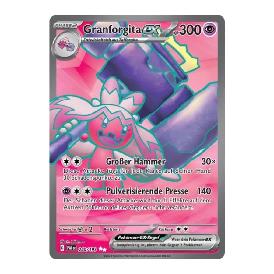 Granforgita ex Full Art Deutsch 240/193 Entwicklungen in Paldea