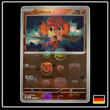 Grillmak Meisterball 014/086 Pokemon Weisse Flammen
