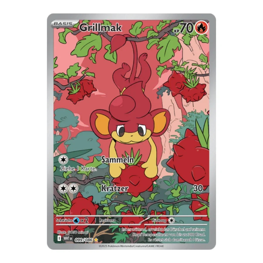 Grillmak IR 099/086 Weisse Flammen