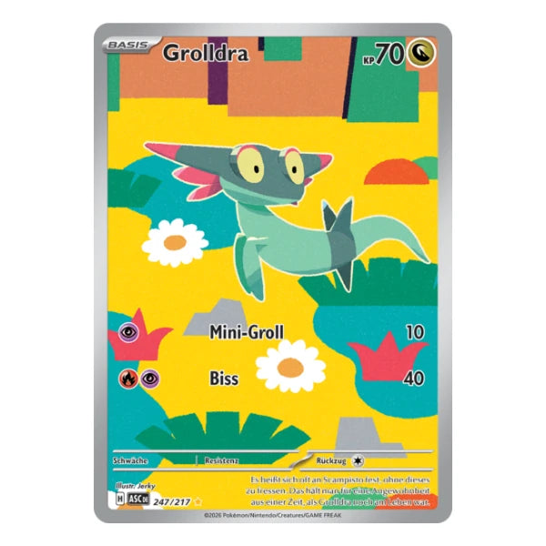 Grolldra IR 247/217 Pokemon Erhabene Helden