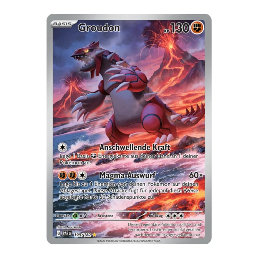 Groudon IL Deutsch 199/182 Paradox Rift