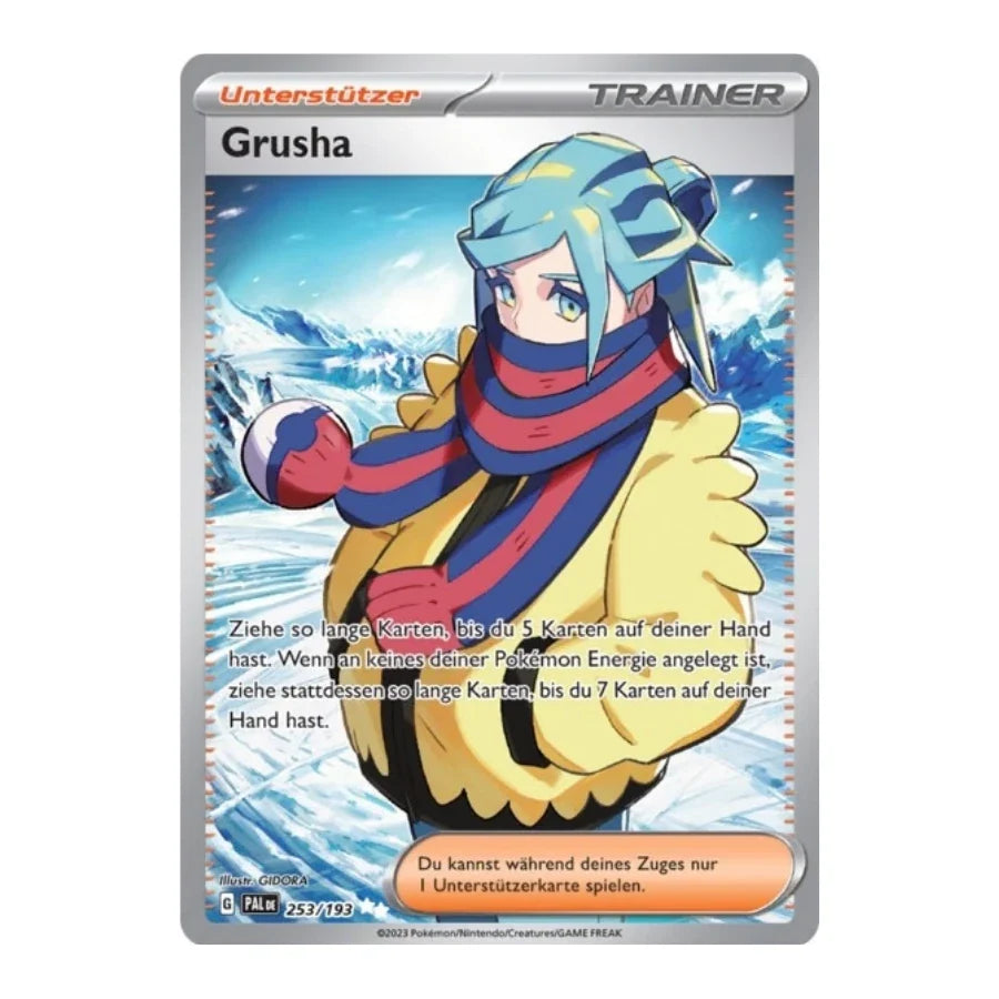 Grusha Trainer Full Art Deutsch 253/193 Entwicklungen in Paldea