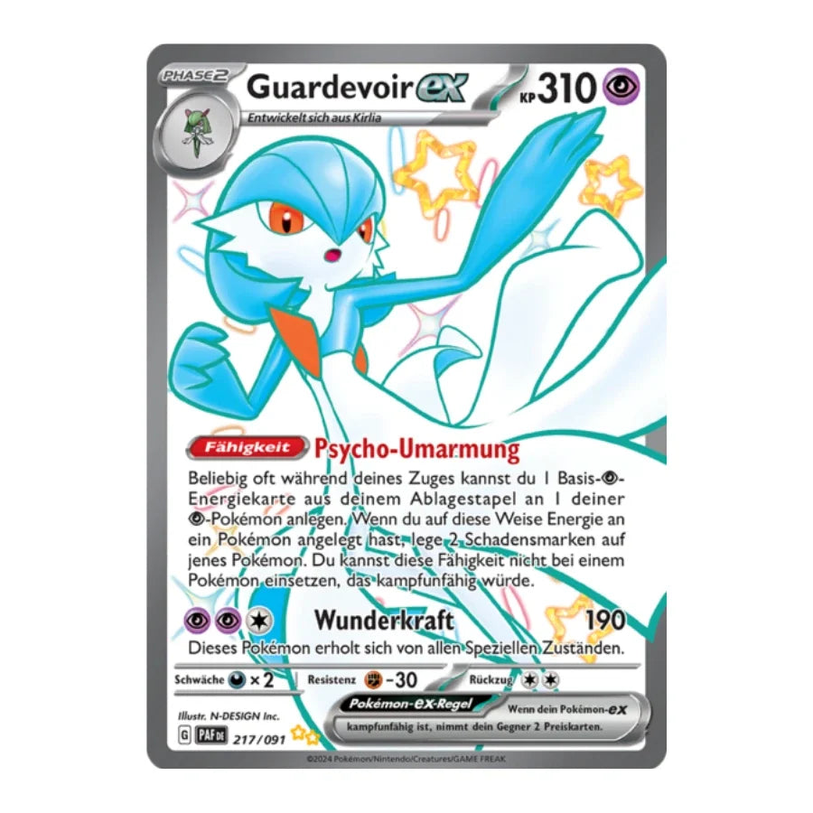 Guardevoir ex Shiny UR 217/091 Paldeas Schicksale