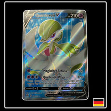 Pokemon Karte Guardevoir V Full Art 070/073 aus dem Schwert & Schild Set Weg des Champs