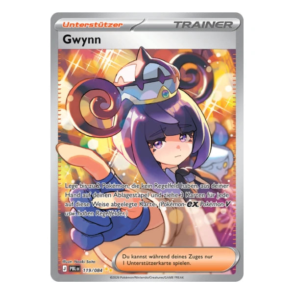 Gwynn SIR 119/084 Pokemon Dunkelnacht 