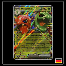 Halupenjo ex Double Rare Pokemon Karte 022/162 aus dem Set Gewalten der Zeit
