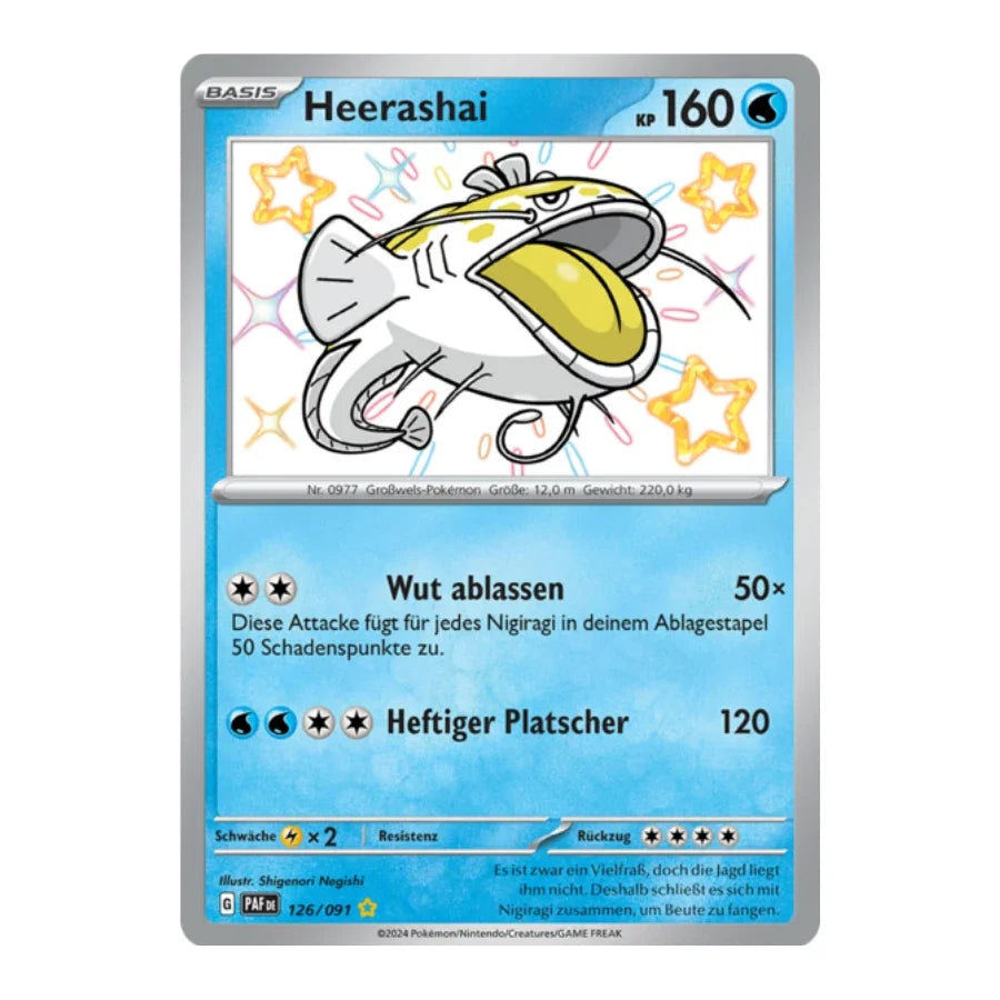 Heerashai Shiny 126/091 Paldeas Schicksale