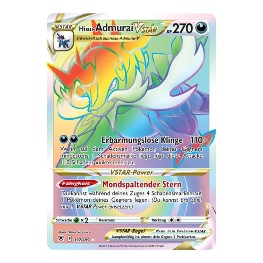 Hisui-Admurai VSTAR SR 197/189 Astralglanz