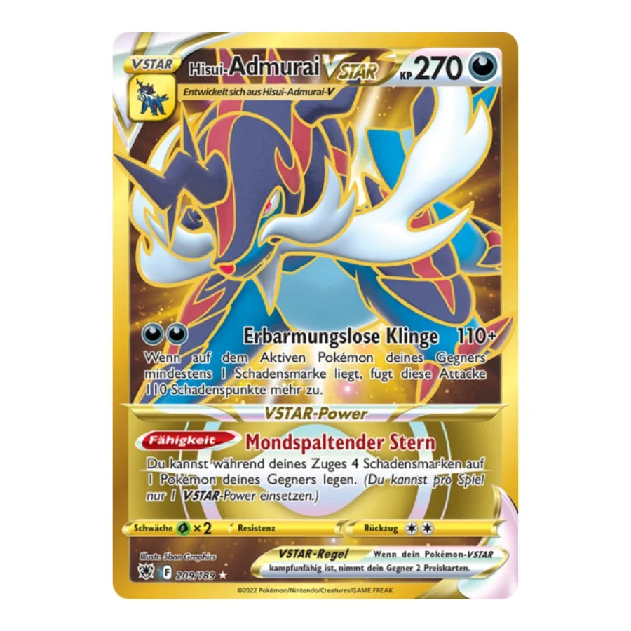 Hisui-Admurai VSTAR SR 209/189 Astralglanz