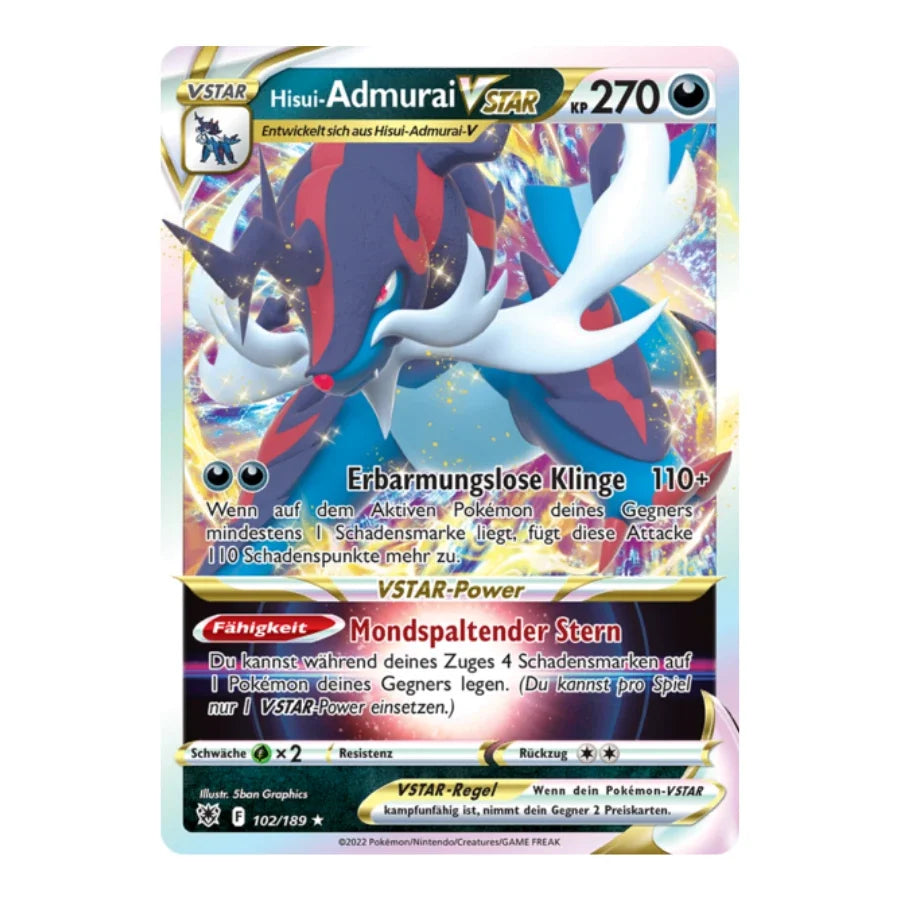 Hisui-Admurai VSTAR UR 102/189 Astralglanz