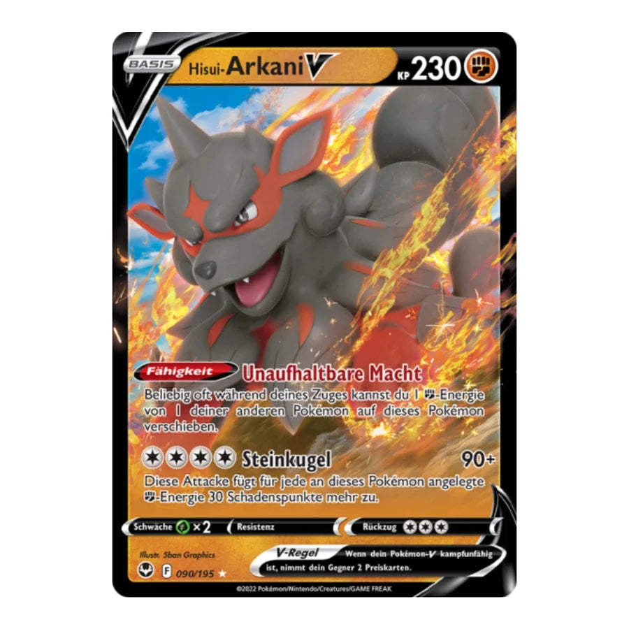 Hisui-Arkani V UR 090/195 Silberne Sturmwinde