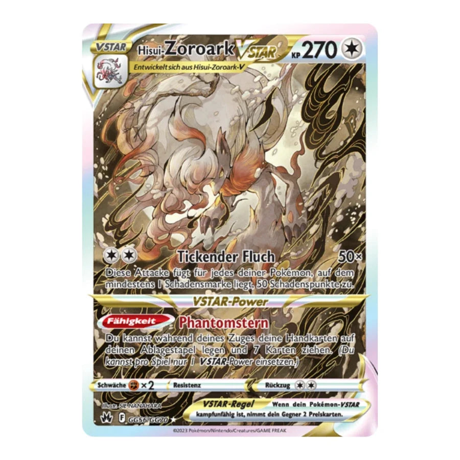Hisui-Zoroark VSTAR SIR GG56/GG70 Zenit der Könige