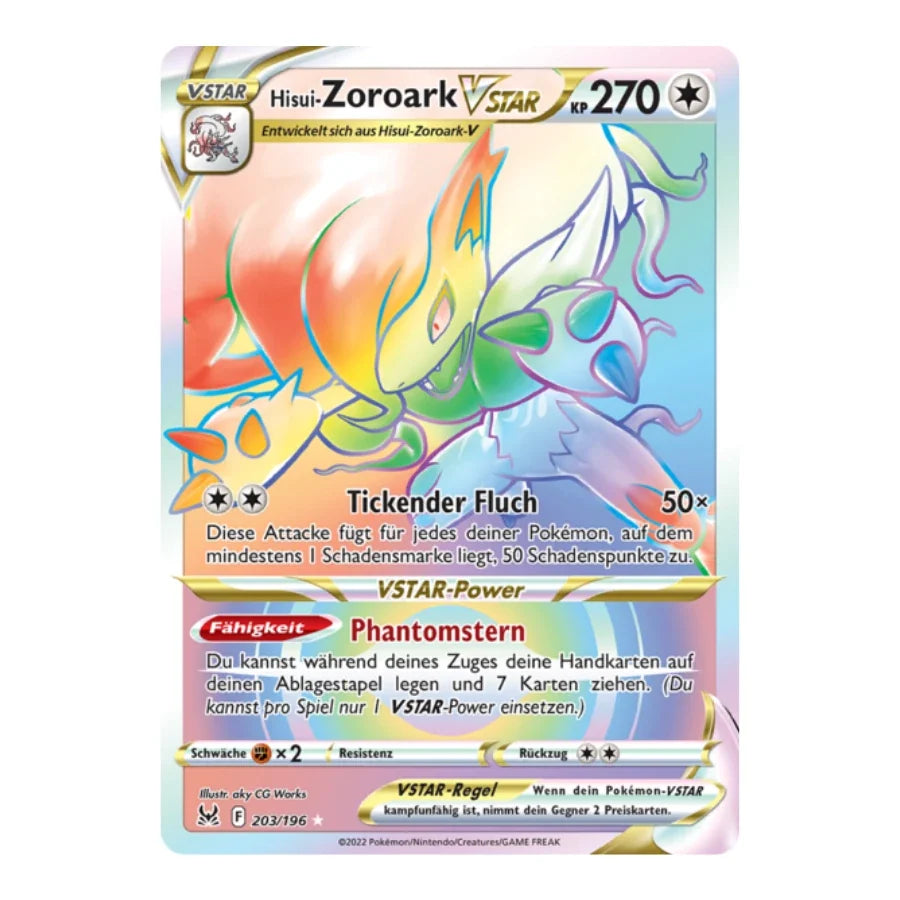 Hisui-Zoroark VSTAR SR 203/196 Verlorener Ursprung