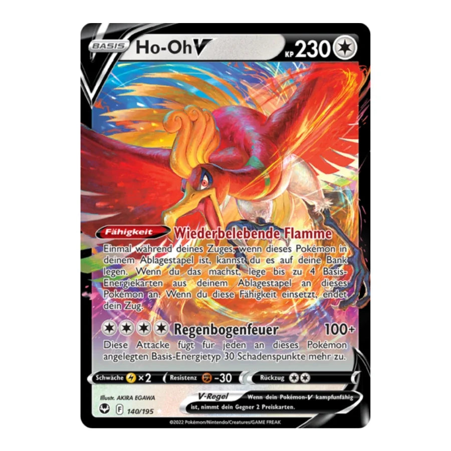 Ho-Oh V UR 140/195 Silberne Sturmwinde