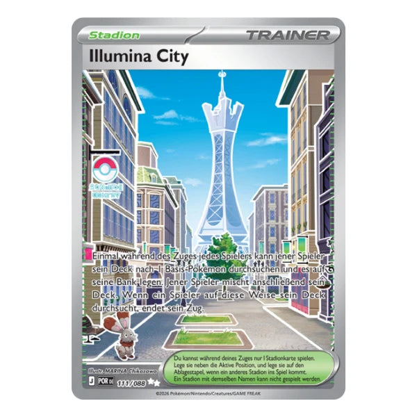 Illumina City FA 111/088 Pokemon Optimale Ordnung 