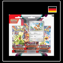Pokemon Obsidianflammen 3er-Pack Blister Zufall (DE)