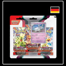 Pokemon Obsidianflammen 3er-Pack Blister Zufall (DE)