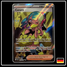 Canary Trainer Full Art 257/217 Pokemon Erhabene Helden