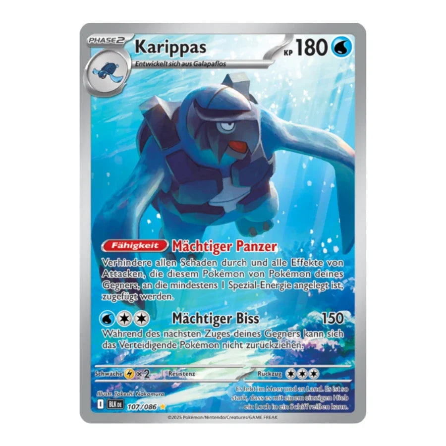 Karippas IR 107/086 Schwarze Blitze
