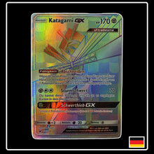Katagami GX Rainbow 117/111 Pokemon aus dem Set Aufziehen der Sturmröte