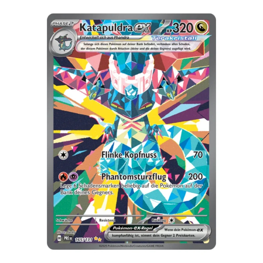 Katapuldra ex SIR 165/131 Prismatische Entwicklungen