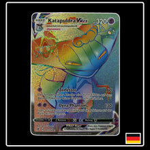 Katapuldra VMAX Rainbow 197/192 aus Pokemon Schwert & Schild Set Clash der Rebellen