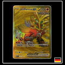 Keilflamme ex GOLD 214/162 aus dem Pokemon Set Gewalten der Zeit