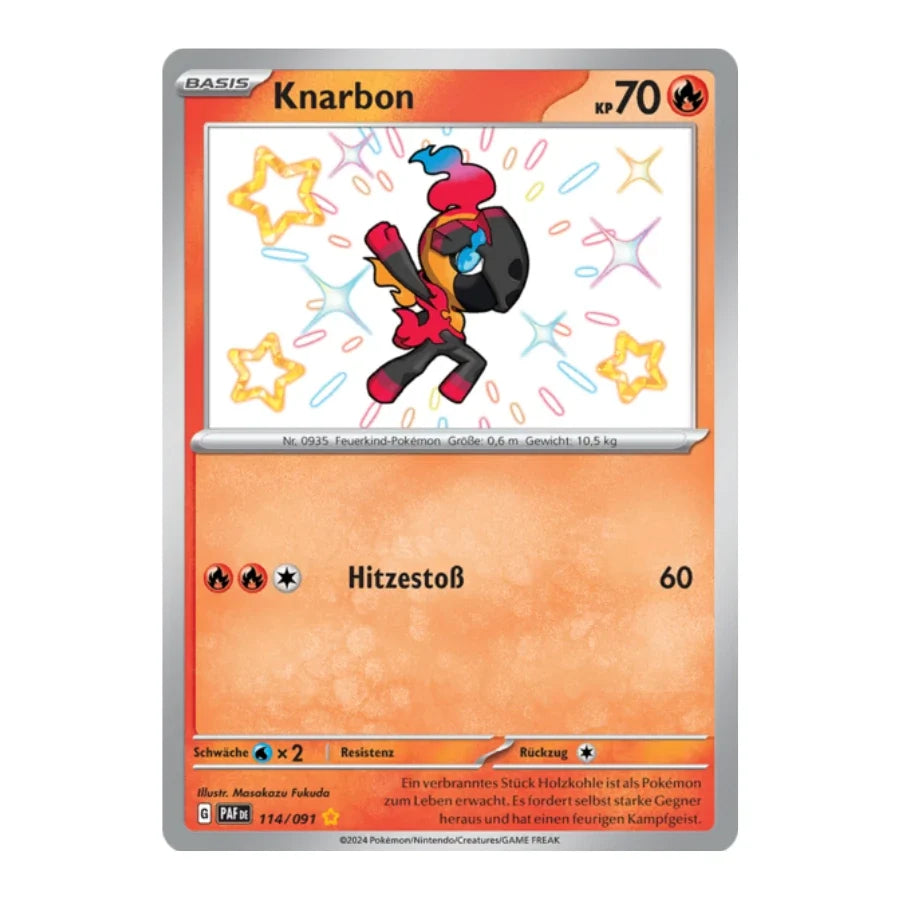 Knarbon Shiny 114/091 Paldeas Schicksale