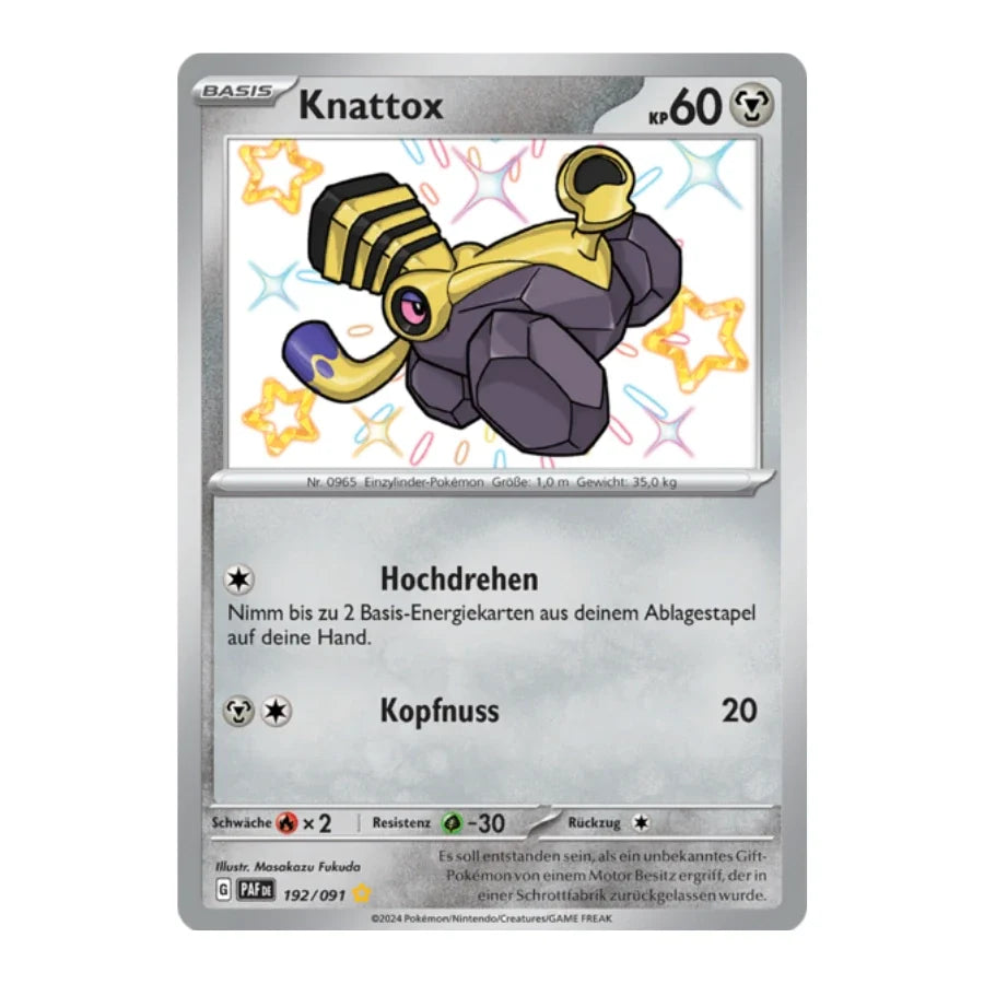 Knattox Shiny 192/091 Paldeas Schicksale