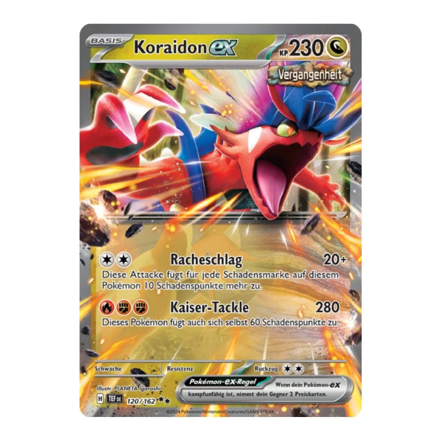 Koraidon ex 120/162 Gewalten der Zeit