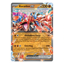 Koraidon ex 121/217 Pokemon Erhabene Helden
