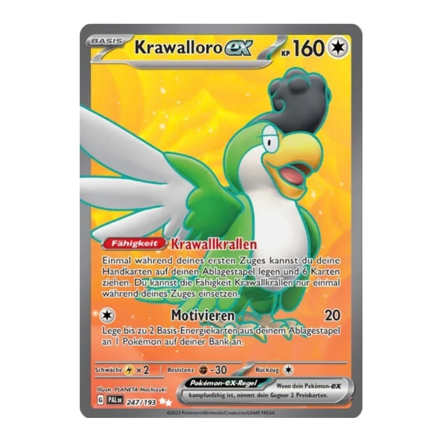 Krawalloro ex Full Art Deutsch 247/193 Entwicklungen in Paldea