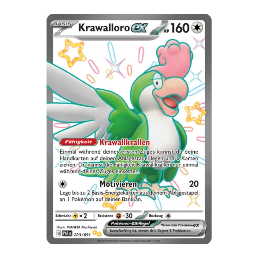 Krawalloro ex Shiny UR 223/091 Paldeas Schicksale