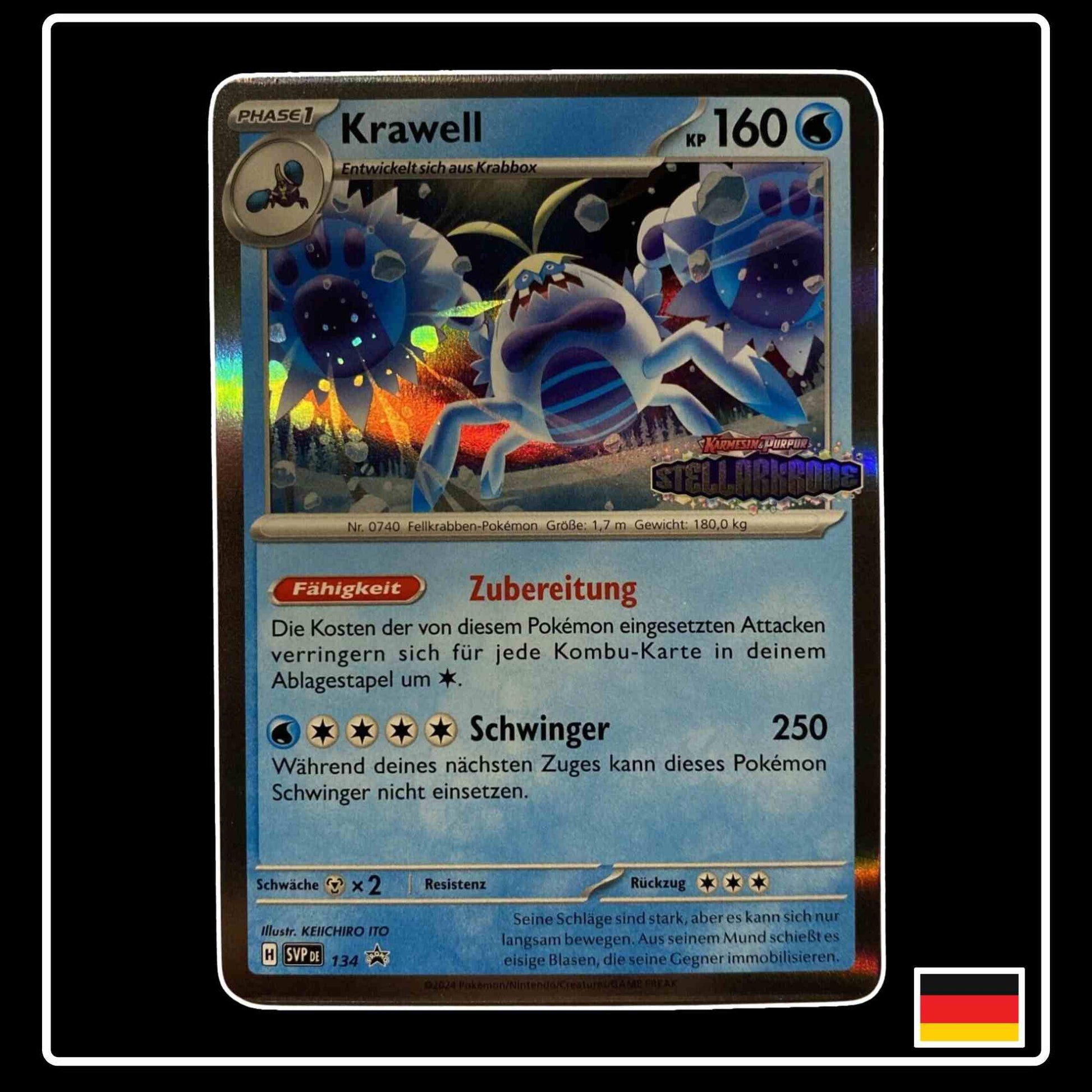 Krawell Black Star Promo Stellarkrone SVP DE 134