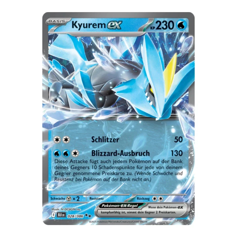 Kyurem ex 028/086 Schwarze Blitze