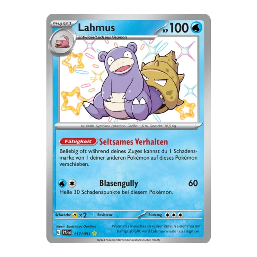 Lahmus Shiny 117/091 Paldeas Schicksale