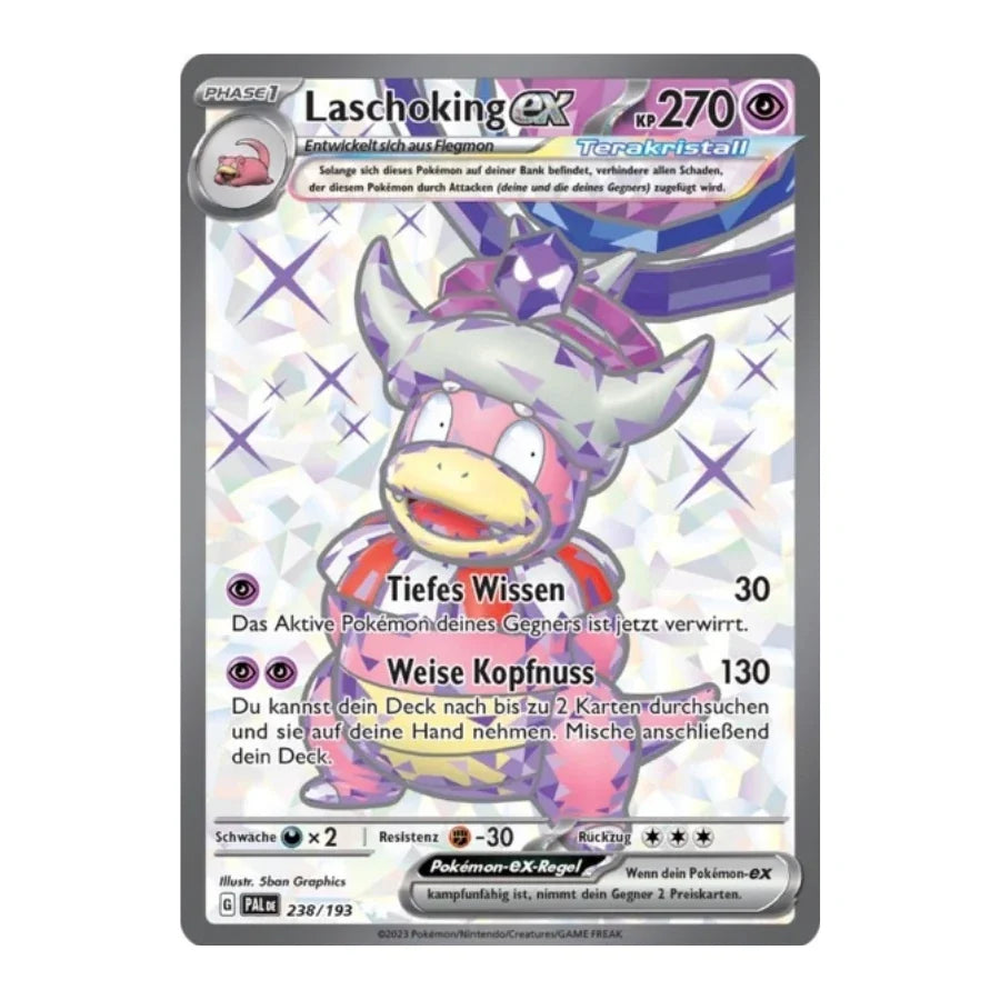 Laschoking ex Tera Full Art Deutsch 238/193 Entwicklungen in Paldea