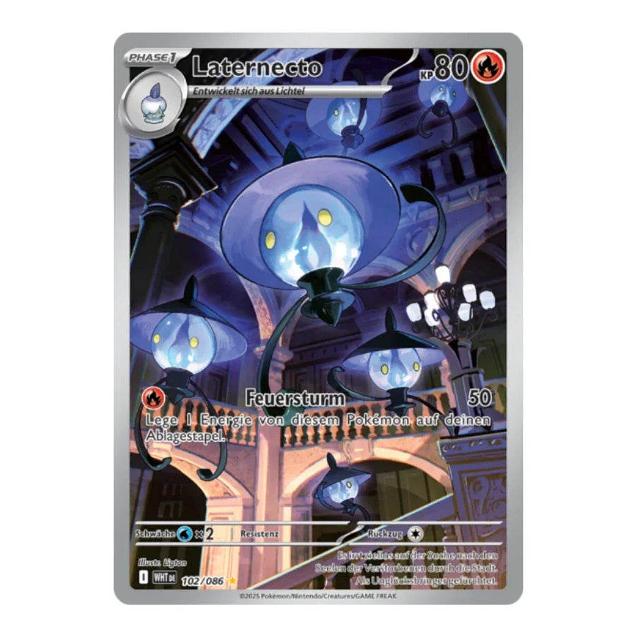 Laternecto IR 102/086 Weisse Flammen