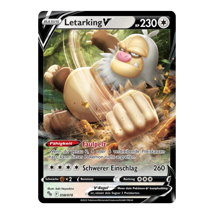 Letarking V UR 058/078 Pokemon GO