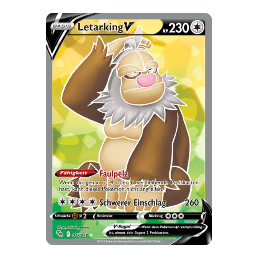 Letarking V UR 077/078 Pokemon GO