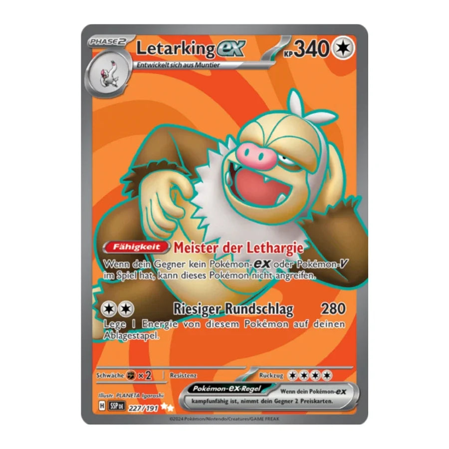 Letarking ex UR 227/191 Stürmische Funken