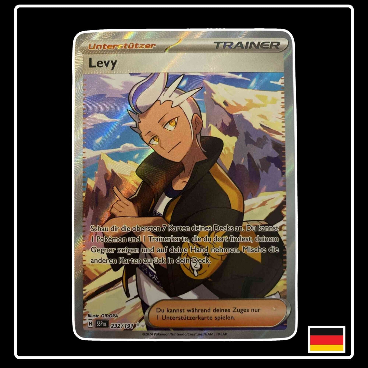 Levy Trainer Full Art 232/191 Stürmische Funken