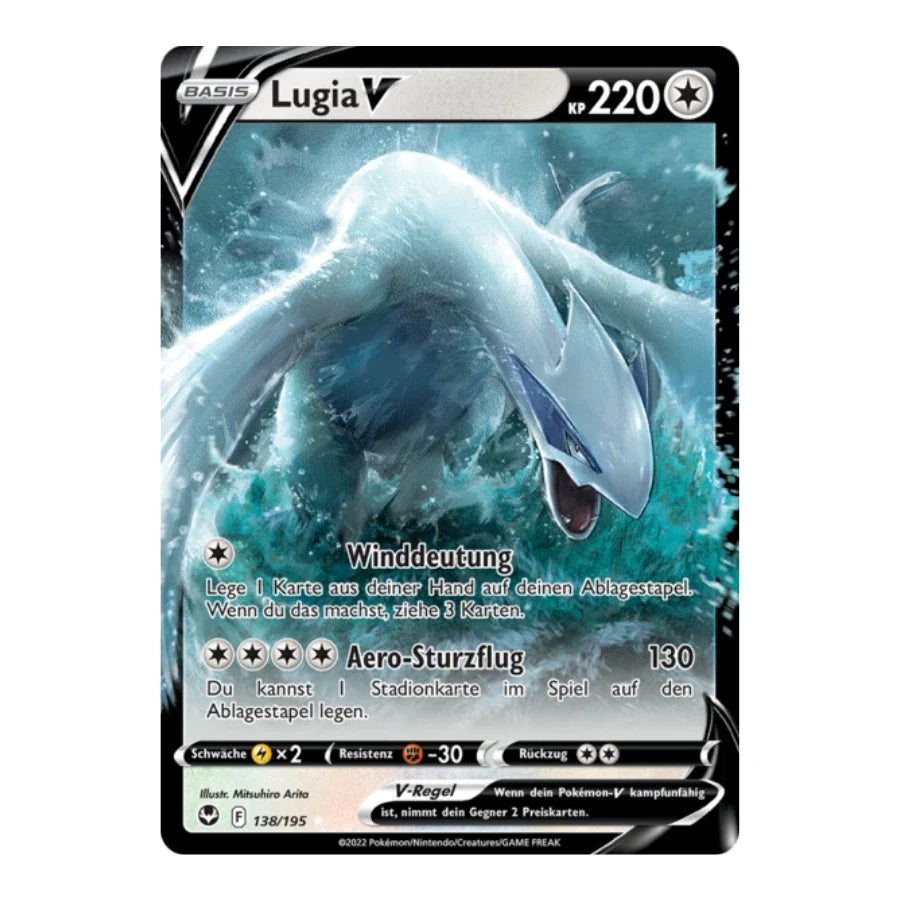 Lugia V UR 138/195 Silberne Sturmwinde