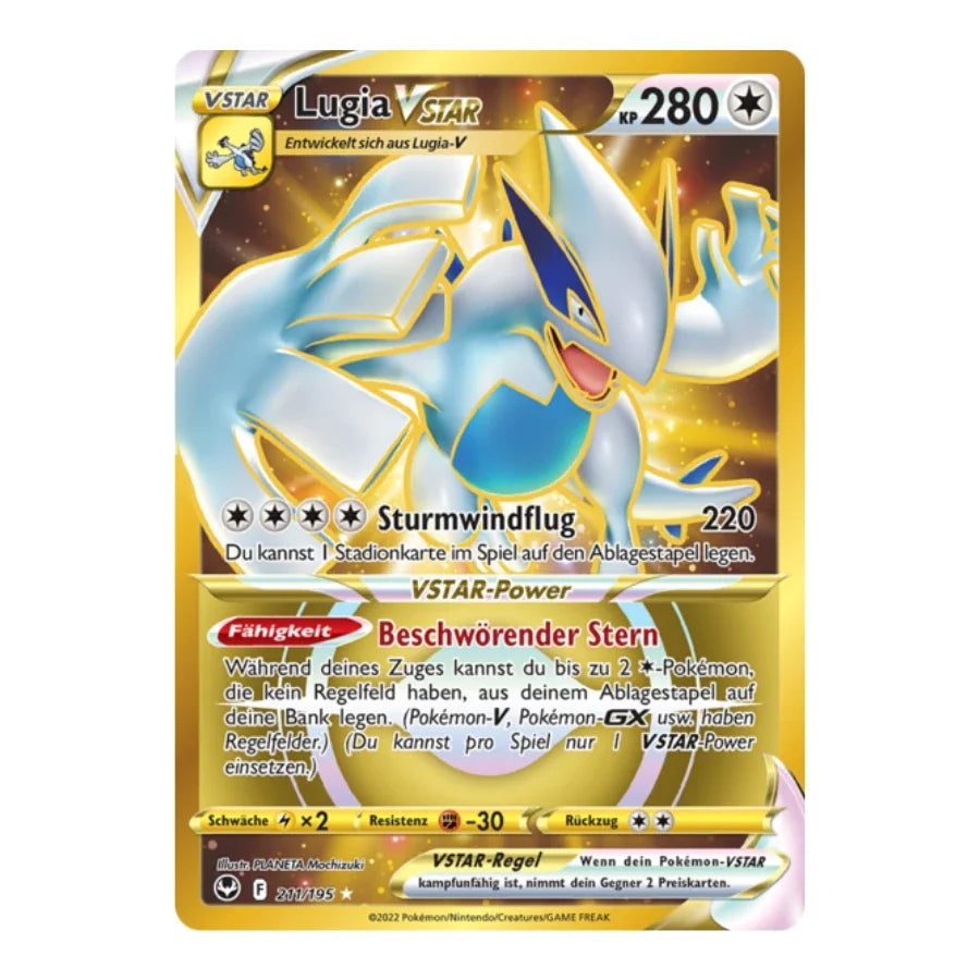 Lugia VSTAR SR 211/195 Silberne Sturmwinde