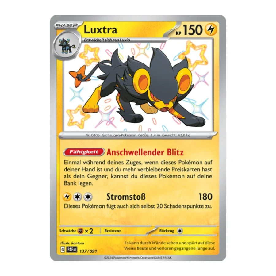 Luxtra Shiny 137/091 Paldeas Schicksale