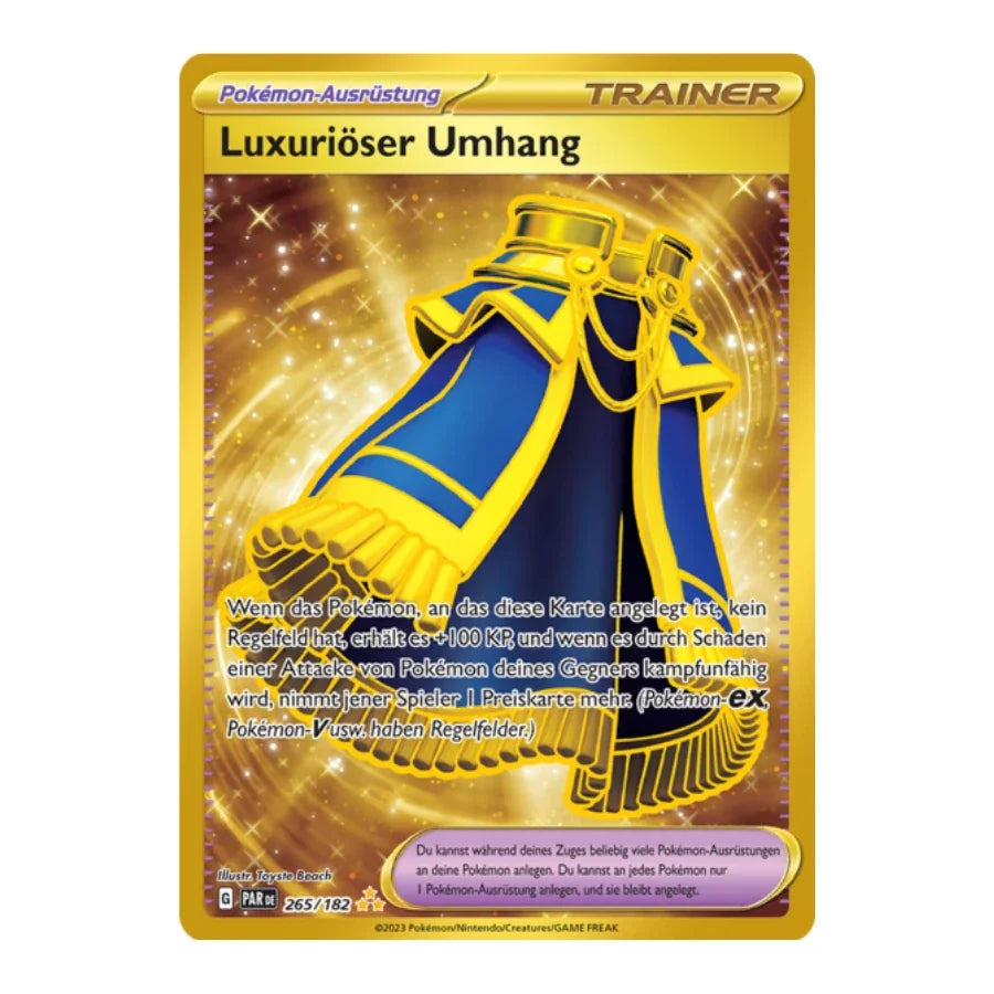 Luxuriöser Umhang Hyper Rare Gold Deutsch 265/182 Paradox Rift