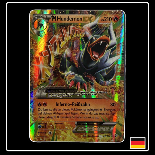 M Hundemon EX 22/162 Pokemon XY TURBOstart