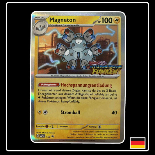 Magneton Promo Stürmische Funken SVP DE 153 Pokemon