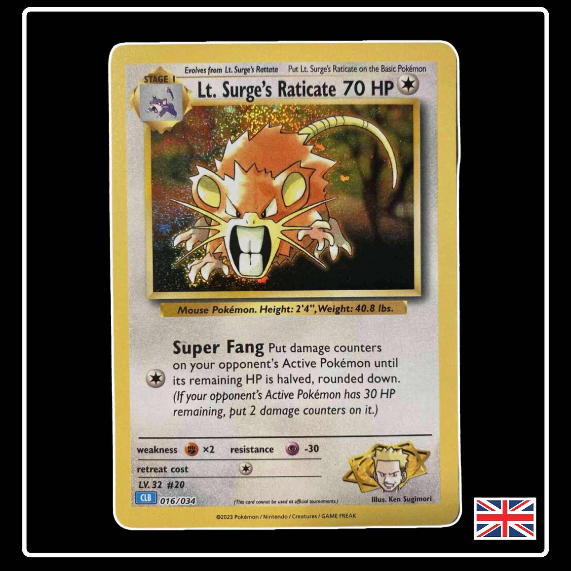 Major Bobs Rattikarl 016/034